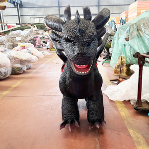 Manèges de parc d'attractions, <span class=keywords><strong>dragon</strong></span> animatronique électrique sans dents, manège à pièces pour enfants, <span class=keywords><strong>dragon</strong></span> qui marche - Product Image 2