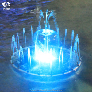 2025 WATER CROWN Fonte pequena moderna do jardim Fonte de água musical com luz do RGB para a paisagem exterior do jardim - Product Image 4