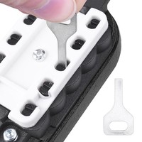 Coffre-fort suspendu au mur, combinaison de 10 boutons poussoirs, Code de stockage, Code reconfigurable, pour clés de rechange de la maison, pour l'extérieur