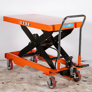 Elevador de Plataforma <span class=keywords><strong>Manual</strong></span> de Tijera Mingfeng PTD1000 para Palets Carro Elevador 1000 kg 1 m - Product Image 2