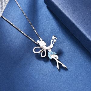 GP04 cristales diente humano colgante dentista collar S925 plata esterlina dentista Ángel joyería médica regalo para médico/enfermera - Product Image 4