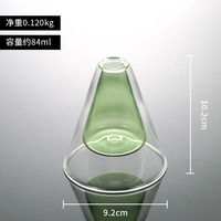 Bouteilles de diffuseur en verre de parfum élégantes pots de diffuseur rechargeables vase de diffuseur d'aromathérapie pour récipient de parfum de fleurs séchées