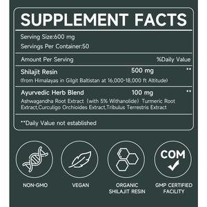 Disponível Gold Grade Himalaya Shilajit Resina com Ácido Fúlvico Ácido Húmico & 85 + Trace Minerais Complexo Shilajit 100 puro Natural - Product Image 6