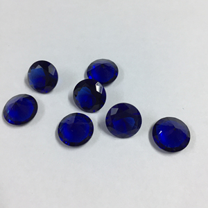 <span class=keywords><strong>Saphir</strong></span> bleu <span class=keywords><strong>synthétique</strong></span> en gros avec 4 mm # Pierre précieuse spinelle ronde européenne 113 3A, non montée - Product Image 1