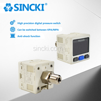 Interruptor de Presión Digital de Alta Precisión ISE30A ZSE30A-N-L/ISE30AF-01-P-L con Pantalla Electrónica Positiva, Piezas Neumáticas