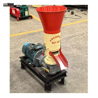 Machine à granulés mini à prix avantageux pour aliments pour animaux, machine à granulés de 100 à 150 kg/h, machine à granulés d'aliments avec le meilleur prix