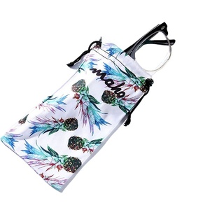 High Quality Soft Eco-Friendly Quick-Dry <b>Glasses</b> <b>Case</b> Eyeglasses Pouch Custom Logo Microfiber Sunglasses Bag Customized Size - Product Image 1