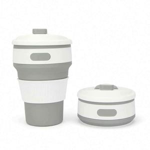 Tasse à café en silicone durable de 350 ml pour les voyages - Product Image 2