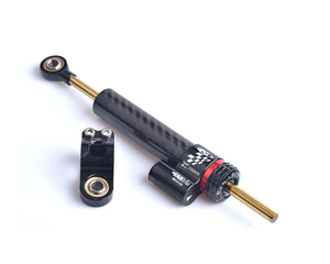 Accessoires pour trottinettes électriques : Amortisseur de direction couleur fibre de carbone avec support pour Boyueda S3 S5 Geofought F8 G14 M11 Laotie Ti30 - Product Image 1