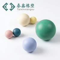 Balle rebondissante industrielle en caoutchouc solide, résistante à l'usure et hautement élastique pour tamis vibrant et nettoyage, marque Taixin de Hebei