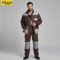 Meilleure Qualité Uniformes de Travail de Sécurité pour Hommes Vestes de Travail Durables Multi-Poches Salopettes et Pantalons de Travail Vêtements de Travail Personnalisés