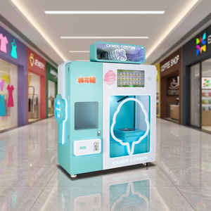 Máquina de Algodón de Azúcar Operada con Monedas, Máquina Recreativa de Metal para Redención, Equipo Comercial de Entretenimiento para Centros de Diversión Familiar - Product Image 3