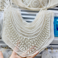 Perles de broderie 3D, corsages, patchs, paillettes épaisses, col en V, strass, dentelle en tulle, applique, accessoires de lingerie sexy, accessoires de robe