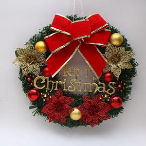 Artificial <b>Christmas</b> <b>Wreath</b>,12 Inch <b>Christmas</b> <b>Wreaths</b> for Front <b>Door</b> for Front <b>Door</b> Holiday <b>Christmas</b> Garlands Decor - Product Image 4