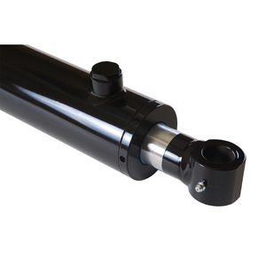 Tige de vérin hydraulique noire, extrémité de tirant, vérin hydraulique, actionneur linéaire industriel - Product Image 3