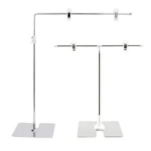 POP Standing Poster Display T Shaped Banner Stand L Shape desktop retractable promotional Sign Holder