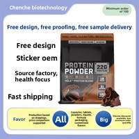 Poudre de Protéine de Lactosérum pour Adultes Saveur Chocolat, Complément Nutritionnel Riche en Vitamines, 1000g, pour une Meilleure Densité Osseuse