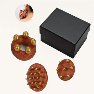 2024 masajeador Kansa varita masajeador productos de tendencia caliente guasha <span class=keywords><strong>meridiano</strong></span> peine gua sha masajeador - Product Image 4