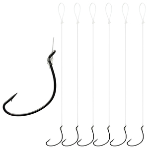 Anzuelos Circulares con Línea de Acero para Pesca de Pulpo en Agua Salada, Anzuelos para Pesca de Bagre, Pescas de Superficie y Equipos de Pesca - Product Image 1