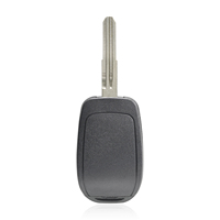 Télécommande universelle 433 MHz PCF7961M 4A pour Renault, nouvelle coque à 3 boutons, fente gauche