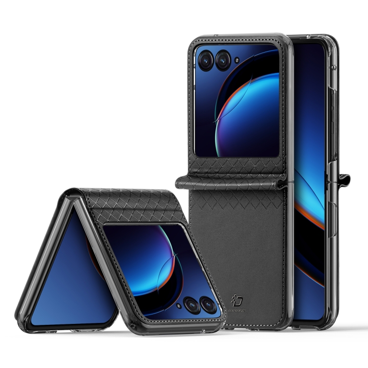 DUCIS Bril Series PU TPU Luxury Flip Phone Case for Motorola Razr 40 Ultra DUCIS Bril Series PU TPU Luxury Flip Phone Case for Motorola Razr 40 Ultra