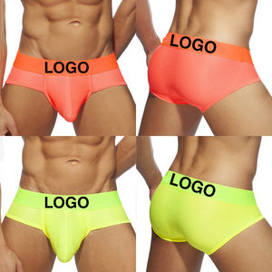 कस्टम लोगो कम वृद्धि पुरुषों के अंडरवियर बॉक्सर ने पुरुष लिंगरी शॉर्ट्स स्लिप जाल टींगा पैरा होमबर्स - Product Image 6