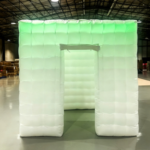 Tienda de campaña inflable moderna para foto de cabina, cabina de <span class=keywords><strong>fotos</strong></span> de tela Oxford negra 360 personalizable, tienda de cabina de <span class=keywords><strong>fotos</strong></span> blanca o negra - Product Image 3