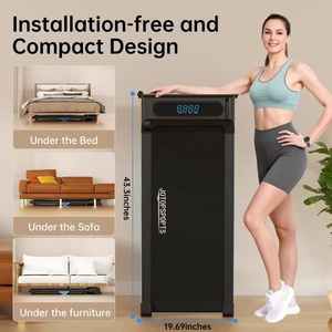 Trong nhà điện Mỏng Chạy máy có thể gập lại mini đi Bộ Máy chạy bộ Pad Điều chỉnh tốc độ để sử dụng nhà - Product Image 6