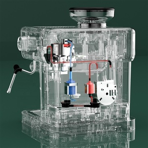 PANCERKA Hot Selling Metal Professional Espresso <b>Machine</b> 20 Bar Commercial Espresso <b>Machine</b> With for Household Hotel Professiona - Product Image 2