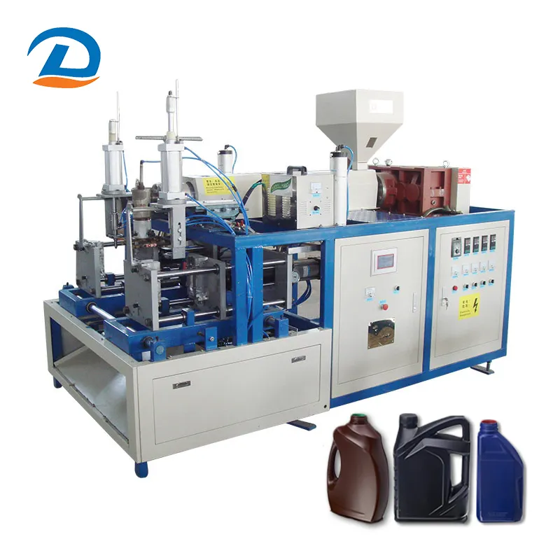 New design Single Double station Lubricant Oil Bottle pp pe hdpe blow molding machine