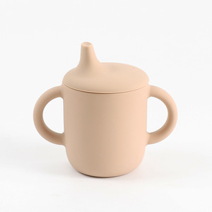 Taza de silicona para bebé, taza de agua resistente a altas temperaturas y caídas con ventosa para beber - Product Image 6