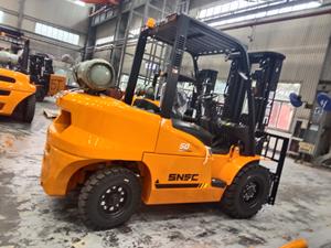 Forklift SNSC 5 Ton 6 Ton 7 Ton Bahan Bakar Ganda LPG Bensin Gas - Product Image 5