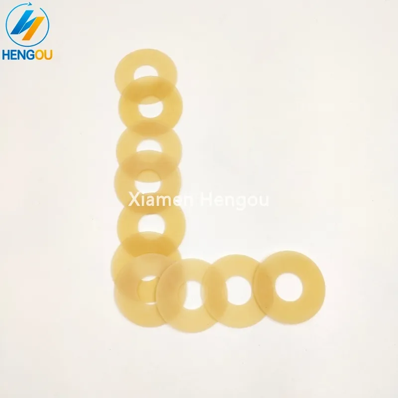 100 Miếng Cao Su Sucker Cho Bù Đắp Các Bộ Phận Máy In 30X13X0.5 Mm Phụ Tùng Cho Máy In Offset