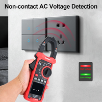 Multimètre à pince numérique AC/DC GVDA avec mode LOZ et True RMS, courant de démarrage VFD, testeur de continuité, d'inductance, de résistance et de capacité