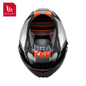 Nuevo Casco de Motocicleta MTHELMETS Español MT Racing, con Doble Visera Brillante, Integral, ABS, Alerón Grande, Homologado ECE, para Todas las Estaciones - Product Image 4