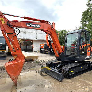 DOOSAN usato DH60 flessibile originale affidabile Mini corea <span class=keywords><strong>6</strong></span> <span class=keywords><strong>Ton</strong></span> DH60-7 DH 60 <span class=keywords><strong>6</strong></span> T 6Ton cingolato escavatore per la costruzione comunale - Product Image 3
