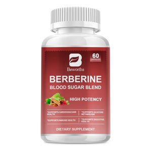 Beworths 60pcs Berberine Capsule Berberine Poudre Supplément À Base De Plantes - Product Image 1