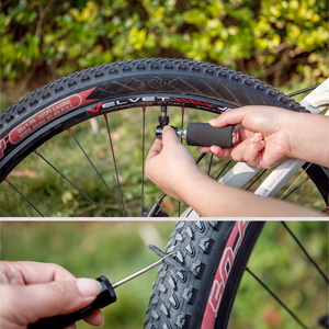 Herramienta para Neumáticos de Bicicleta Kong Mincar, Tira de Goma para Bicicletas sin Cámara, Herramienta Portátil de Reparación de Pinchazos de Neumáticos para Ciclismo de Emergencia, <span class=keywords><strong>Inflador</strong></span> de <span class=keywords><strong>CO2</strong></span> - Product Image 5