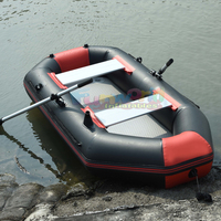 Canot pneumatique à usage intensif en rivière ou en lac Bateaux à rames Bateaux de pêche gonflables Radeaux à eau