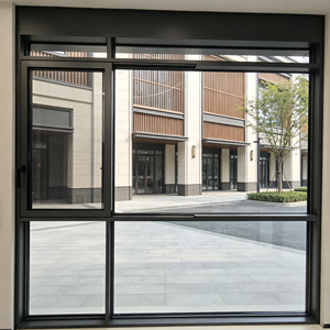 Porte coulissante en aluminium Deioux, design minimaliste moderne, cadre sans cadre, double vitrage, verre trempé, isolation acoustique, pour la maison - Product Image 1