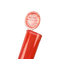 Tube à bouchon compressible CR 115mm/120mm pour emballage de cônes anti-odeur, tube PP/PS à sécurité enfant