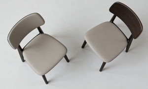 Chaise de salle à manger moderne et contemporaine en acier inoxydable, rembourrée en tissu velours confortable, pieds en métal, pour hôtel, restaurant - Product Image 6