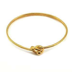 Monili di modo di Disegno In Acciaio Inox Sveglio Elegante Sottile Piccolo Ritorto Argento Sottile Braccialetti Bracciali per le Donne 2.5 Pollici - Product Image 6