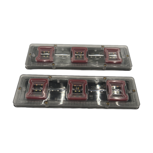 Pièces de camion de haute qualité, système d'éclairage de camion, feux arrière rectangulaires 24V/100W pour véhicules lourds - Product Image 4