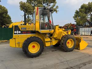 Cargadora de ruedas Komatsu WA100 usada, original de Japón, de segunda mano, pequeña, para construcción y agricultura. - Product Image 5