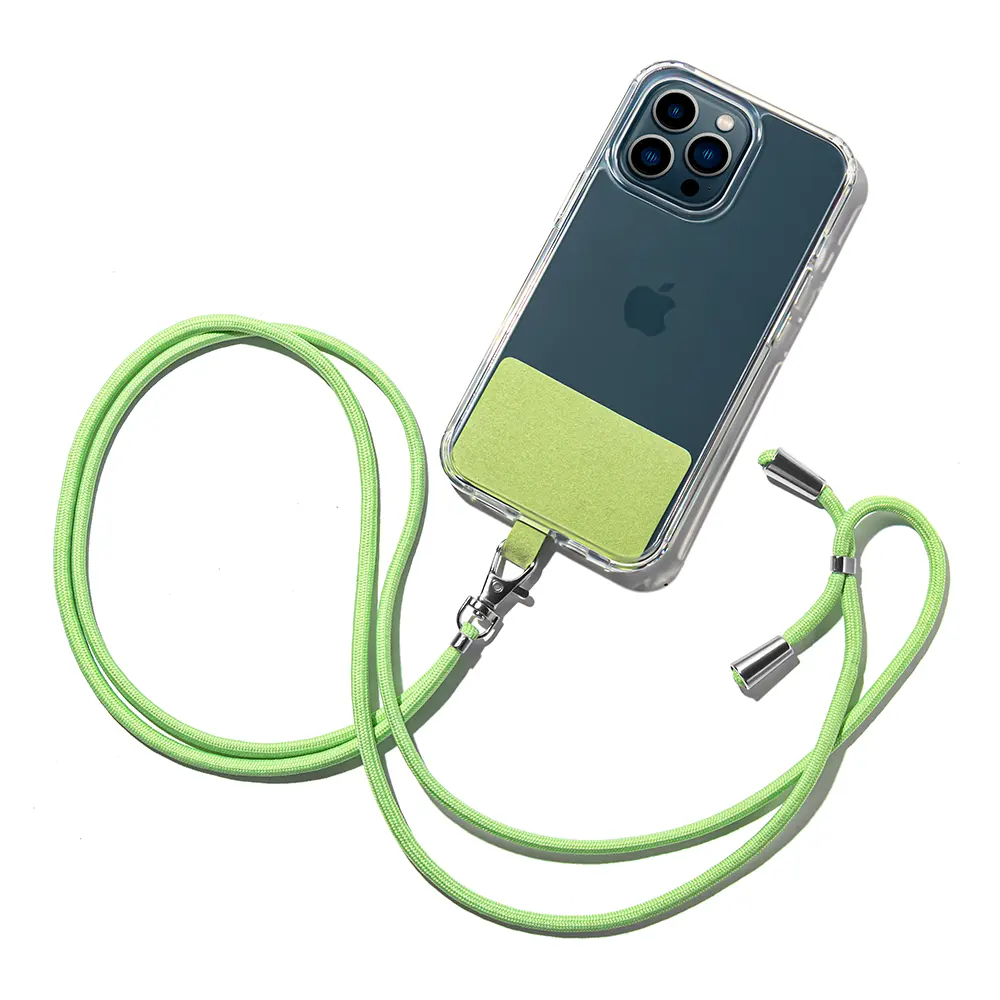 Mobile phone Cover Cord Universal Crossbody Lasso Necklace Rope Patch Dacron Strap Flannnel Tab Tether Phone Lanyard For Iphone