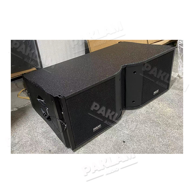 K-212 Passive Dual 12inch Two-way Line Array System Professional Audio Video Outdoor Line Array Plywood Empty Cabinet Box