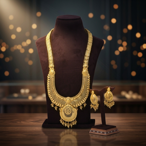 Wholesale 14K 18K 24K Gold Plated Forming <b>Long</b> <b>Necklaces</b>, Fashion Jewelry, Traditional Jewelry, Gold Filled Jewelry Oro Joyeria. - Product Image 3