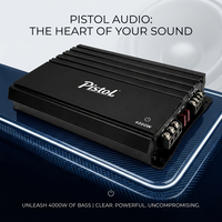 Sıcak Satış Kaliteli 4000W.4 Amplifikatör Sınıf AB SQ Ses Subwoofer Amplifikatörü Swift Araç Ses Sistemi için