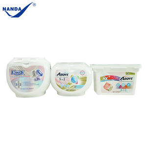 แคปซูลผงซักฟอกแบบใช้แล้วทิ้ง กลิ่นหอมสดชื่น เป็นมิตรต่อสิ่งแวดล้อม ผลิตตามสั่ง ขายส่ง กลิ่นลาเวนเดอร์ วานิลลา กลิ่นออร์คิด 5 in 1 - Product Image 2